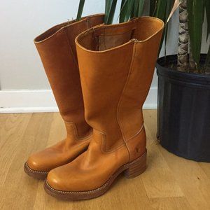 Vintage Frye Knee-high leather boots